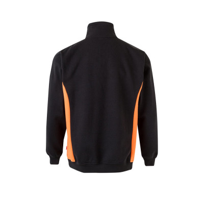 VL SVAROG. Sweatshirt de felpo bicolor (260g/m²), em poliéster (65) e algodão (35)
